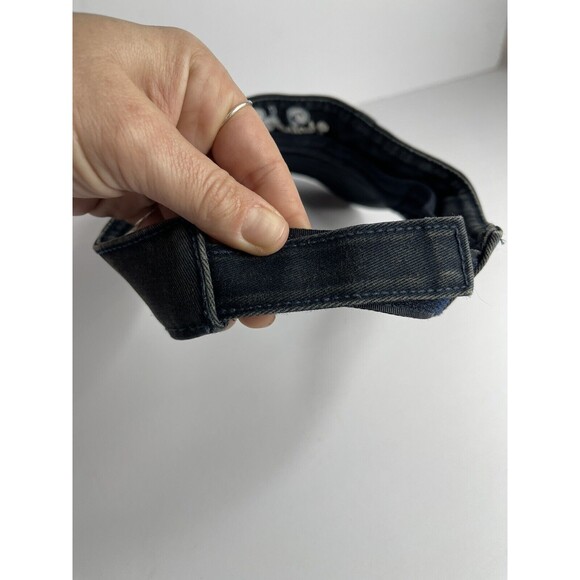 Vintage Venice Beach Navy Blue Visor Women's Adjustable - Picture 3 of 4
